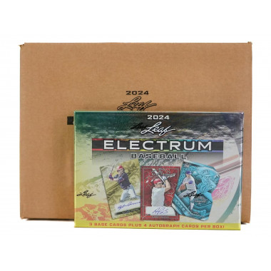 2024 Leaf Electrum Baseball (Random Team - 10-box Case Break #1) PRIZE BREAK! Baseball