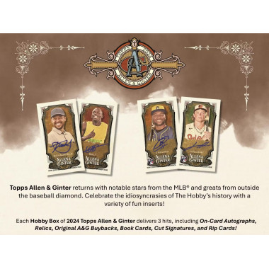 2024 Topps Allen and Ginter Baseball Hobby (Choose Team - Case break #3) Baseball