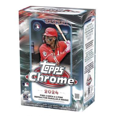 2024 Topps Chrome Baseball Blaster (Choose Team - 10-box break #1) Baseball