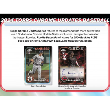 2024 Topps Chrome Update  Baseball Hobby (Choose Team - Case break #1) Baseball