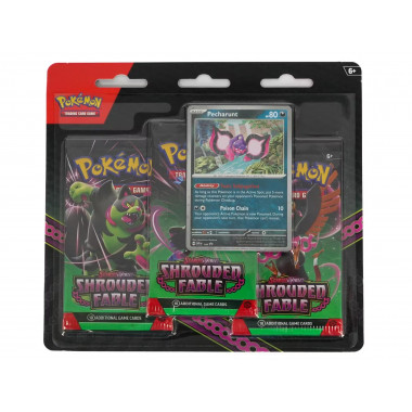 Pokemon Scarlet & Violet: Shrouded Fable 3-Pack Blister Baseball