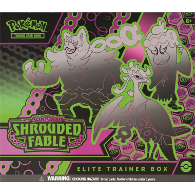 Pokemon Scarlet & Violet: Shrouded Fable Elite Trainer Box Baseball