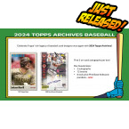 2024 Topps Archives Baseball Hobby (Choose Team - 4-Box Break #1) Baseball