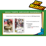 2024 Topps Archives Baseball Hobby (Choose Team - 4-Box Break #1)