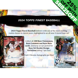 2024 Topps Finest Baseball (Choose Team - 4-box break #1) Baseball