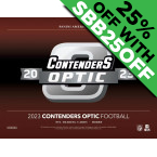 2023 Panini Contenders Optic Hobby Zenith Mega Football (Choose Team - 4-box Break #1) Football