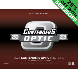 2023 Panini Contenders Optic Hobby Zenith Mega Football (Choose Team - 4-box Break #1) Football