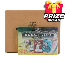 2024 Leaf Electrum Baseball (Random Team - 10-box Case Break #1) PRIZE BREAK! Baseball