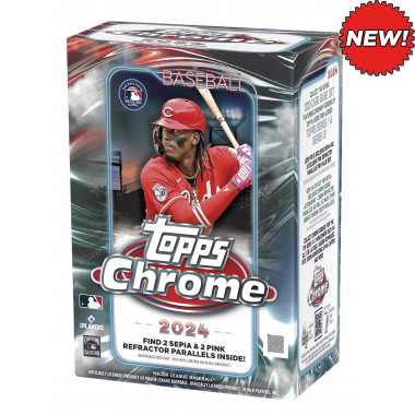 2024 Topps Chrome Baseball Blaster (Choose Team - 10-box break #1) Baseball