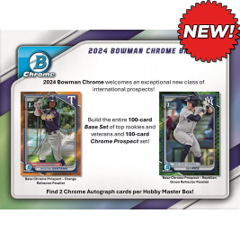 2024 Bowman Chrome Baseball Hobby (Choose Team - 4-box break #3) Baseball