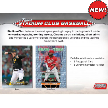 2024 Topps Stadium Club Baseball Compact Hobby (Choose Team - Case break #3) Baseball