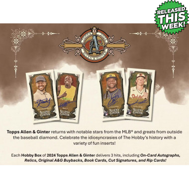 2024 Topps Allen and Ginter Baseball Hobby (Choose Team - Case break #1) Baseball