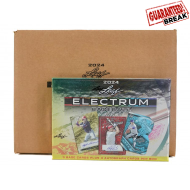 2024 Leaf Electrum Baseball (Random Box - 10-box Case Break #1) GUARENTEED BREAK! Baseball