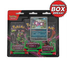 Pokemon Scarlet & Violet: Shrouded Fable 3-Pack Blister Baseball