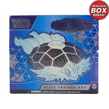 Pokemon Scarlet & Violet: Stellar Crown Elite Trainer Box Baseball